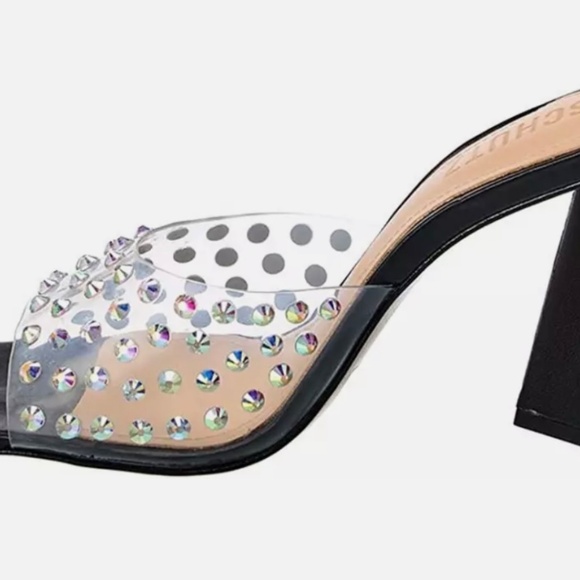 Schutz Lizah crystal sandals - Picture 10 of 11